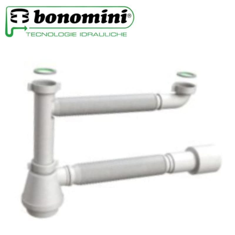 Imagen de Sifón Lavaplatos Doble Flexible